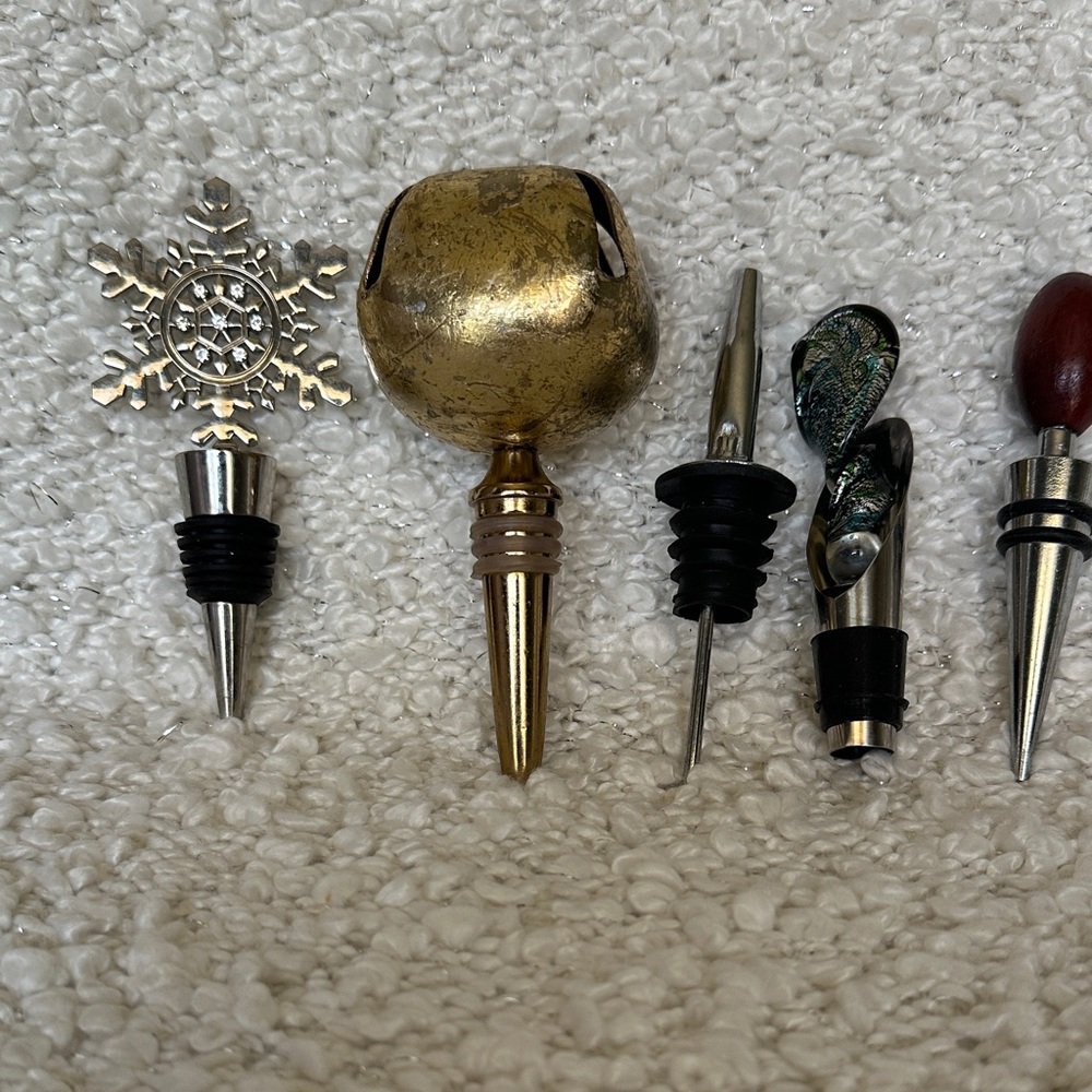 Wine/Bottle Toppers Lot
